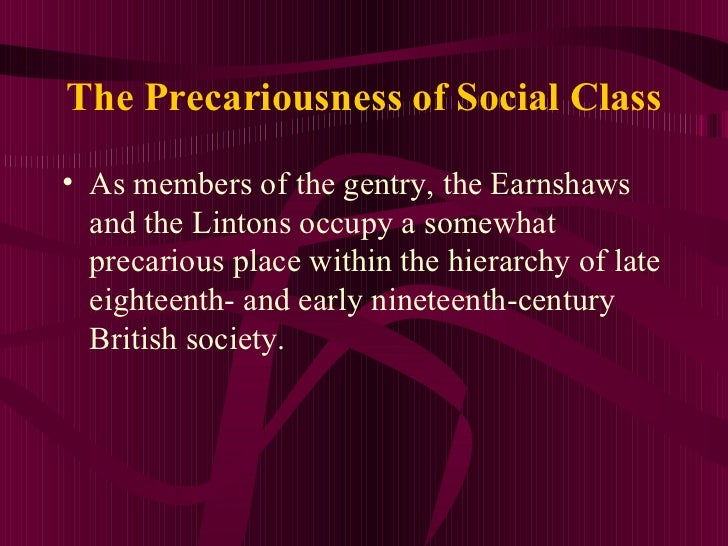 wuthering heights social class essay Open document below is an essay on social class: wuthering heights and the victorian from anti essays, your source for research papers, essays. wuthering heights social class essay Open document below is an essay on social class: wuthering heights and the victorian from anti essays, your source for research papers, essays.