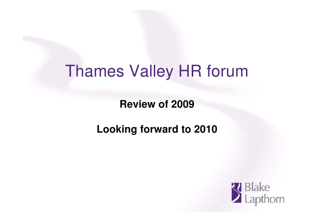 thames valley literature review