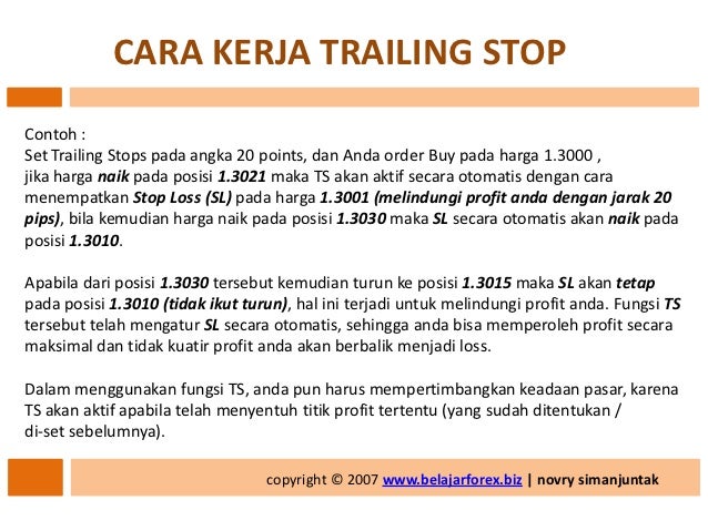 Cara belajar dasar forex