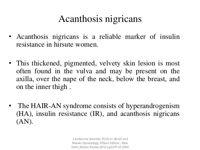 Acanthosis Nigricans Treatment Pictures and Causes