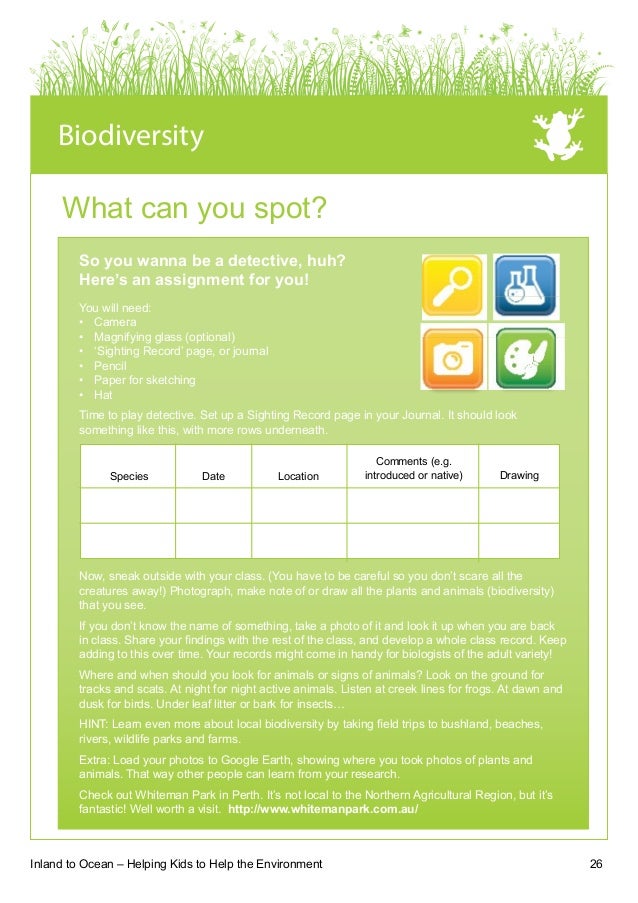 Biodiversity Assignment