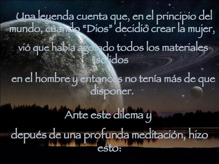 Y Dios Creó A La Mujer