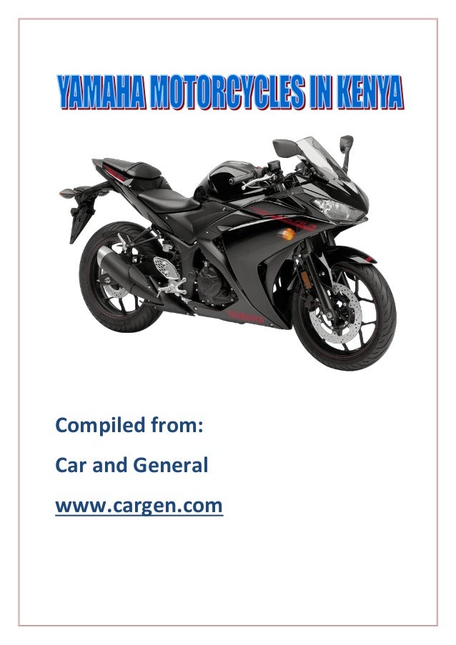 Yamaha motorcycles in kenya