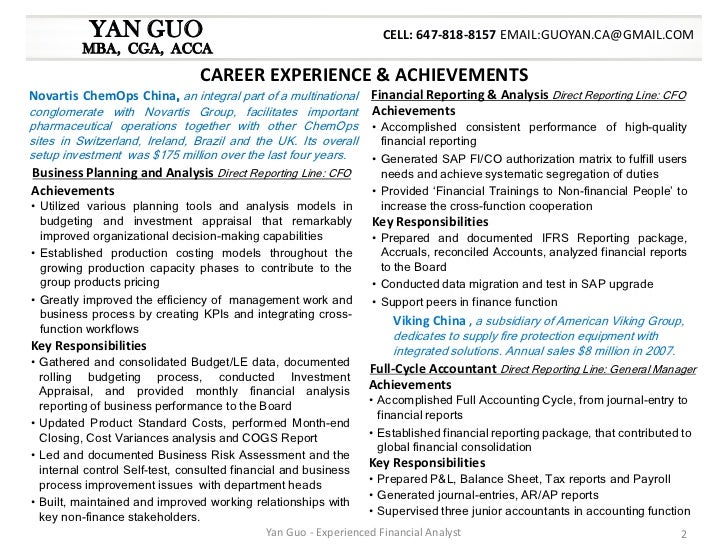 junior financial analyst cover letter