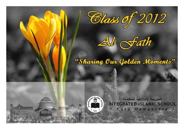 IISKD Yearbook "Al-Fath Class of 2012'