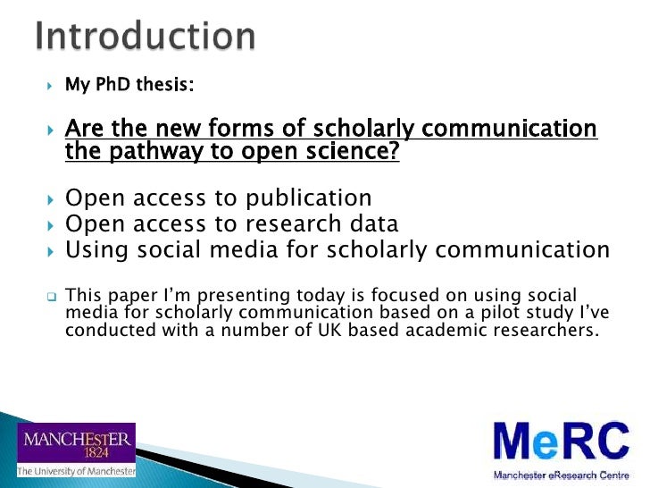 Phd thesis on mass communication