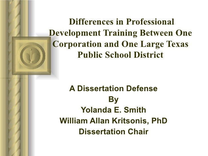 Defending a thesis in an oral examination