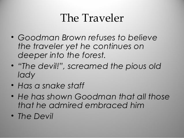 young goodman brown versus the fall young goodman brown versus the fall