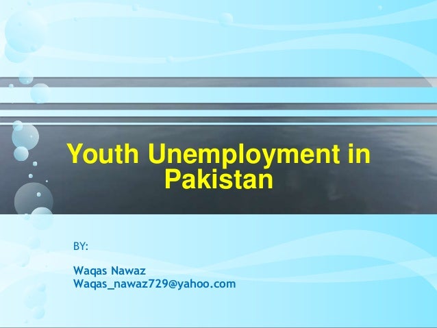 Unemployment in pakistan essay