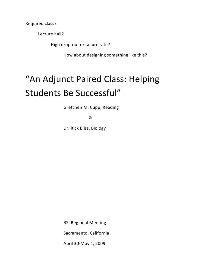 Yuba College Cross Curricular