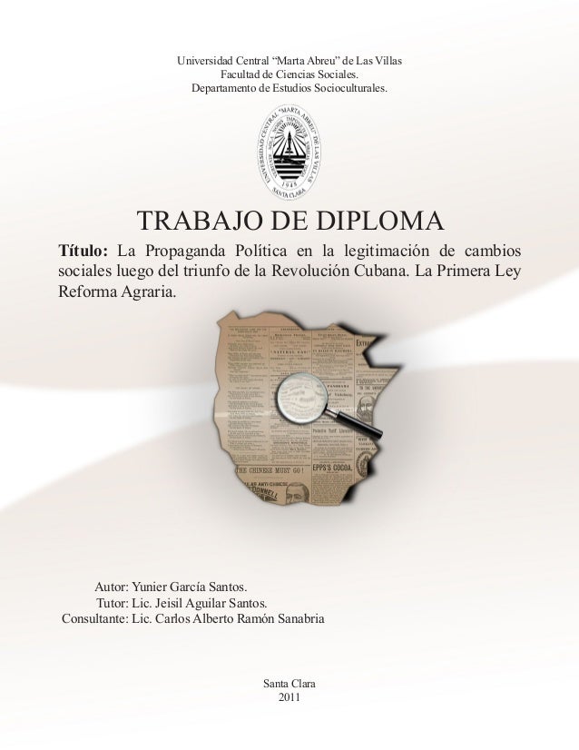 LEY DE REFORMA AGRARIA EN CUBA ley de reforma agraria en cuba: