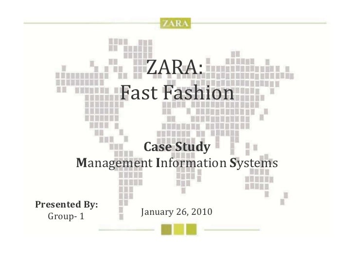 Zara Fashion : Marketing Strategy and M.I.S.