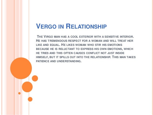 Men and relationships virgo 5 Traits
