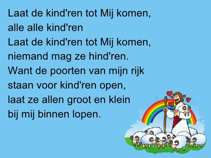 Zondag 5 Juli 2009 Kinderdienst