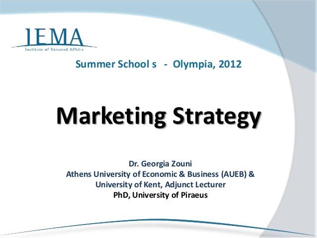 Marketing strategy for private university