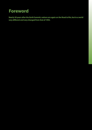 The Green Economy Report (Title page Acknowledgements, Forward, Contents)