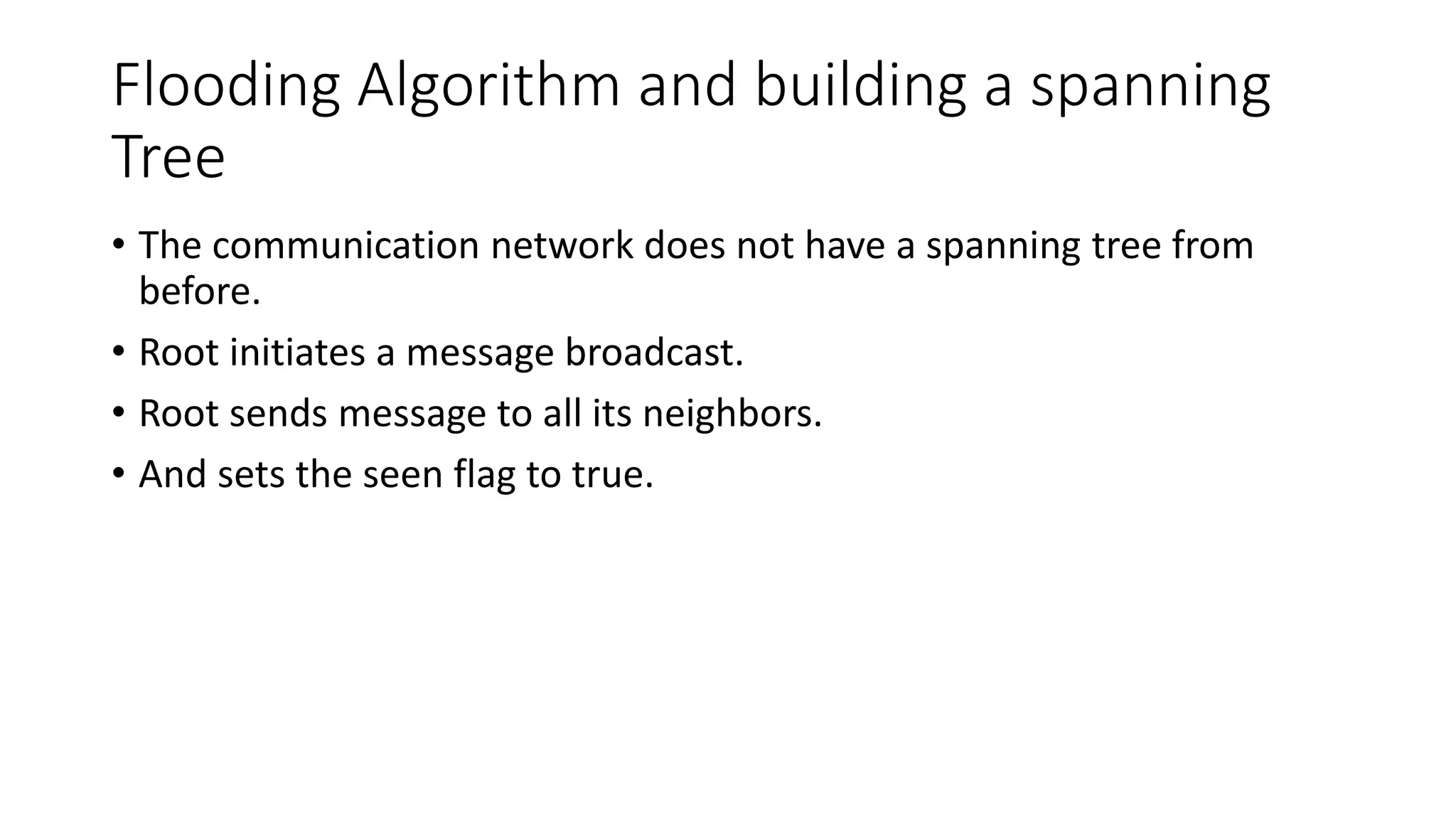 0 1-basic flooding algorithm | PPT