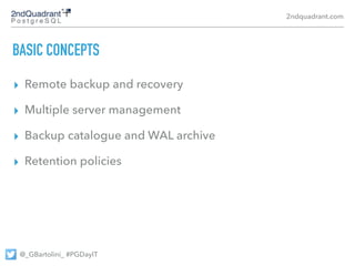 From 0 to ~100: Business Continuity with PostgreSQL Slide 31