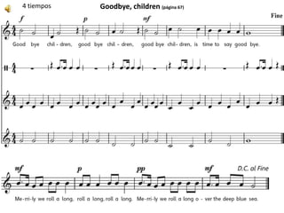 Goodbye, children (página 67)4 tiempos
 