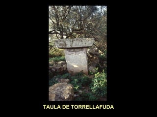 TAULA DE TORRELLAFUDA 
 