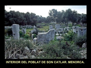 INTERIOR DEL POBLAT DE SON CATLAR. MENORCA. 
 
