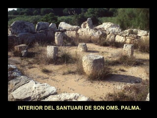 INTERIOR DEL SANTUARI DE SON OMS. PALMA. 
 
