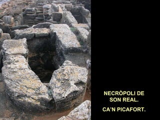 NECRÒPOLI DE 
SON REAL. 
CA’N PICAFORT. 
 