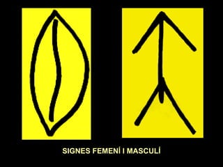 SIGNES FEMENÍ I MASCULÍ 
 