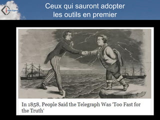 Inter-Ligere SARL - Site: inter-ligere.fr
Ceux qui sauront adopter
les outils en premier
 