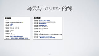 乌云与 STRUTS2 的缘
8
 