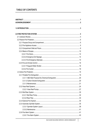 Building Services Report | PDF