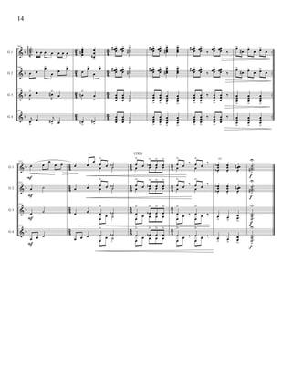 &
&
&
&
b
b
b
b
4
2
4
2
4
2
4
2
4
3
4
3
4
3
4
3
..
..
..
..
G 1
G 2
G 3
G 4
207
...
.
˙˙˙˙
ggggg‰
œ œ œ œ œ œ œ
207
œ œ œ>
œ œ œ>
207
J
œ
> œ
J
œ#>
œ
207
j
œ
>
œ j
œ#
> œ
œœœœn
> œ
œ
œ#
>
œ œ>
œ
œ>
œn
>
œ
>
œn
>
œ#
>
œœœ# > œœœ
> ˙˙˙#
>
œœœ# > œœœ
> ˙˙˙#
>
œœ
œ
œœ
œ
˙˙˙
œœ
œ
œœ
œ
˙˙˙
œœœ# > œœœ
> œœœ#
> œœœ
>
œœœ# > œœœ
> œœœ#
> œœœ
>
œœ
œ
>
œœ
œ
>
œœœ
>
œœœ
>
œœ
œ
>
œœ
œ
>
œœœ
>
œœœ
>
œœœ# > œœœ
>
‰
œœœ
> œœœ ‰
œœœ# > œœœ
>
‰
œœœ
> œœœ ‰
œœ
œ
>
œœ
œ
>
‰ œœ
œ
>
œœ
œ
‰
œœ
œ
>
œœ
œ
>
‰ œœ
œ
>
œœ
œ
‰
œ>
œ# œ>
œ œ> œ
œ>
œ# œ>
œ œ> œ
œœœ
>
œœœ
>
œœœ
>
œœœ
>
œœœ
>
œœœ
>
&
&
&
&
b
b
b
b
4
5
4
5
4
5
4
5
8
5
8
5
8
5
8
5
4
3
4
3
4
3
4
3
G 1
G 2
G 3
G 4
213
œ œ
œ
œ œ
213
œ ˙
213
œ ˙
213
œ œ ˙
F
F
F
F
œ œ
œ
œ
>
œ ˙b
œ ˙
œ œ œ
>
œ ˙bœ ˙
œ œ œ
>
˙b
œ
œ ˙
œ œ œ œ
>
˙b
œ
œ ˙
œ
>
œ œb
>
œ
>
œ
>
œ œ œ œ
œ
>
œ œb
>
œ
>
œ
>
œ œ œ œ
œ
>
œb
>
œ
>
œ
>
œ
œ œ œ œ
œ
>
œb
>
œ
>
œ
>
œ
œ œ œ œ
CODA
œ
>
œ ‰ œ
>
œ ‰
œ œ
œ
>
œ ‰ œ
>
œ ‰
œ œ
œ
>
œ
>
œ
œ ‰
œ
œ ‰
œ
>
œ
>
œ
œ ‰
œ
œ ‰
œœ
œb
b
>
œœ
œ
>
œœ
œ
#
>
œœœb
b
>
œœœ
>
œœœ
#
>
œ
> œ
>
œœ
>
œ
> œ
>
œœ
>
rit.
...
˙˙˙#
U
>
.
..
˙˙˙#
U
>
..
.
˙˙
˙
U
>
..
.
˙˙
˙
U
>
f
f
f
f
14
 