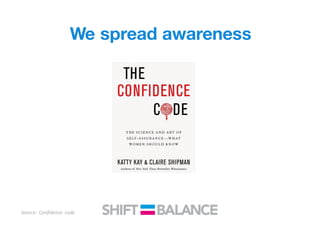 We spread awareness
Source:	Confidence code
 