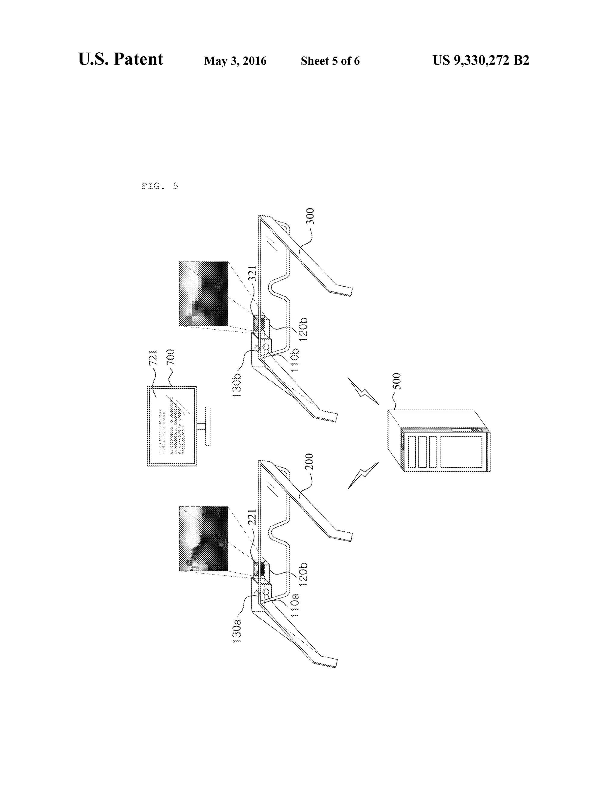 Head-mounted display apparatus with enhanced security and method for ...
