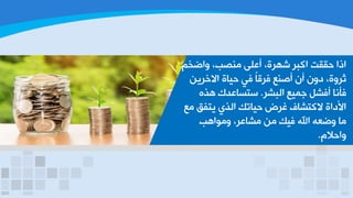 ُ‫ٚخػش‬ ،‫ِٕظر‬ ٍٝ‫ؤػ‬ ،‫شٙغش‬ ‫خوسغ‬ ‫دممط‬ ‫خطخ‬
ٓ٠‫خ٨سغ‬ ‫د١دش‬ ٟ‫ف‬ ً‫د‬‫فغل‬ ‫ؤطٕغ‬ ْ‫ؤ‬ ْٚ‫ص‬ ،‫ؼغٚش‬
‫خٌسشغ‬ ‫ـّ١غ‬ ً‫ؤفش‬ ‫فإٔد‬.ٖ‫٘ظ‬ ‫ؿعـدػضن‬
‫ِغ‬ ‫٠عفك‬ ٞ‫خٌظ‬ ‫د١دظه‬ ‫غغع‬ ‫٨وعشدف‬ ‫خ٤صخش‬
‫ِٚٛخ٘ر‬ ،‫ِشدػغ‬ ِٓ ‫ف١ه‬ ‫خ﵀‬ ٗ‫ٚػؼ‬ ‫ِد‬
َ٩‫ٚخد‬.
 