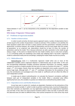 Basics of advanced statistics | PDF