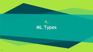 4.
ML Types
47
 