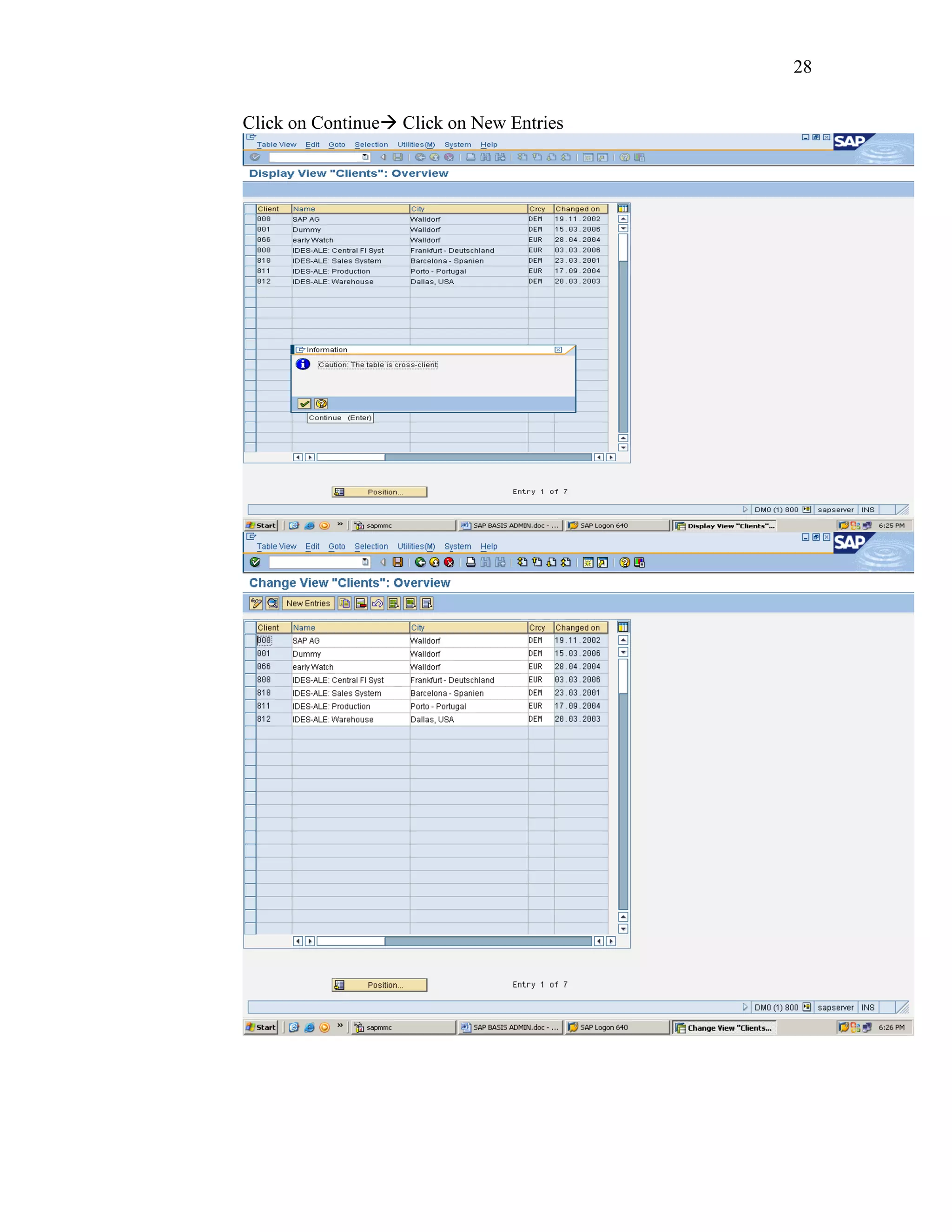 sap basis transaction codes | PDF