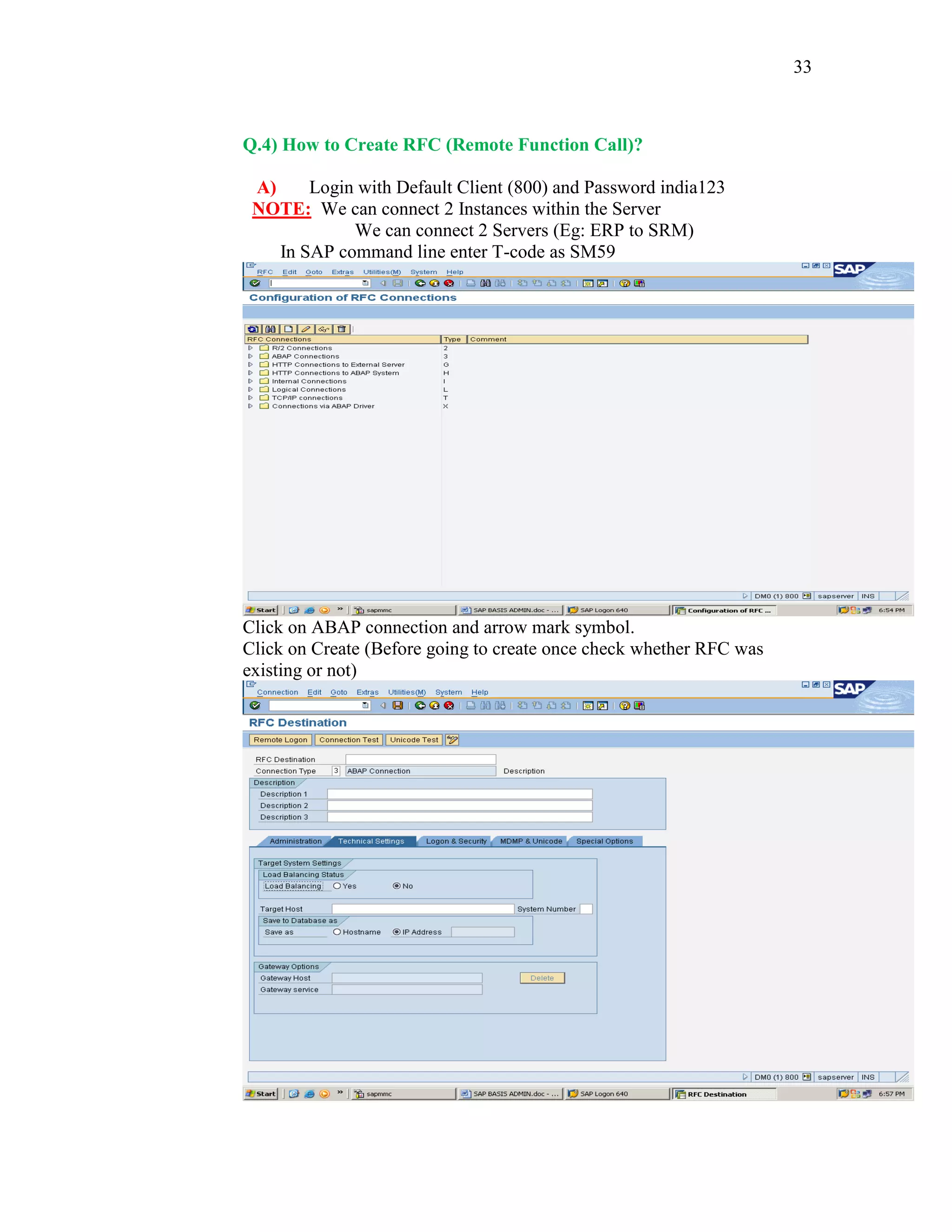 sap basis transaction codes | PDF