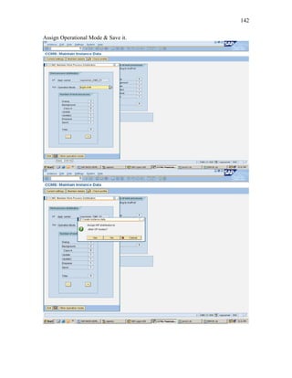 142
Assign Operational Mode & Save it.
 