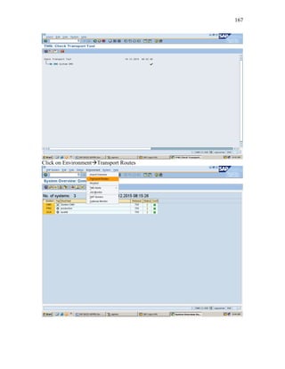 167
Click on EnvironmentTransport Routes
 