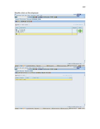 185
Double click on Development
 