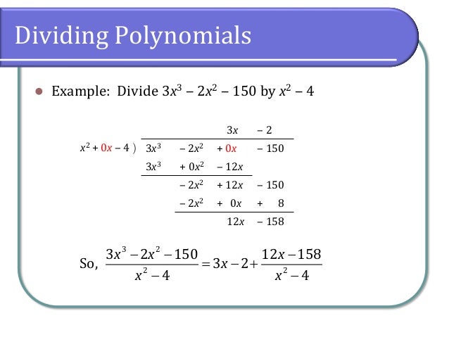 0.2 Exponents and Polynomials