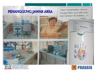 PENANGGUNG JAWAB AREA
PENANGGUNG JAWAB AREA
 