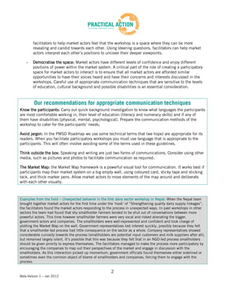 Facilitation Training Materials - Roles of the Facilitator handout | PDF