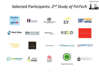 7	
  
Selected	
  ParFcipants:	
  2nd	
  Study	
  of	
  FinTech	
  
!
!
!
! !
! !
!
!
!
!
! !
! !
!
! !
!
Expansive!Ventures!
!
!
! ! ! ! !
 