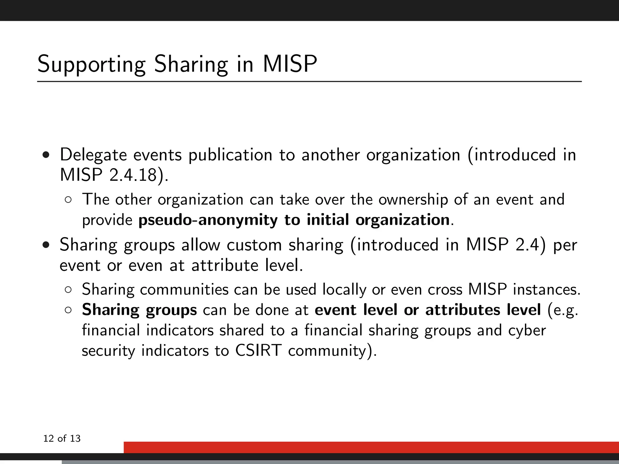 Introduction to Threat Sharing | PDF | Computing | Technology & Computing