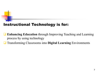 0-Introduction to Instructional Technology.ppt