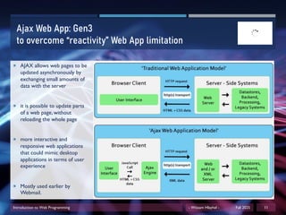 Introduction to Web Programming, HTTP, Development | PDF