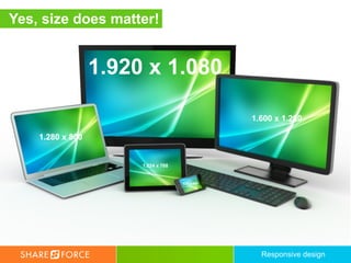 Yes, size does matter!


                  1.920 x 1.080

                                                 1.600 x 1.200

...